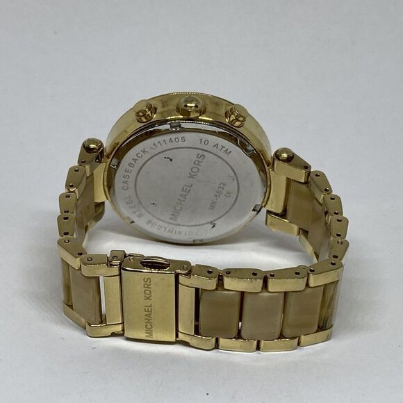 Michael Kors Parker MK5632 Womens Stainless Steel Analog Dial Quartz Watch UC459 - Picture 10 of 12